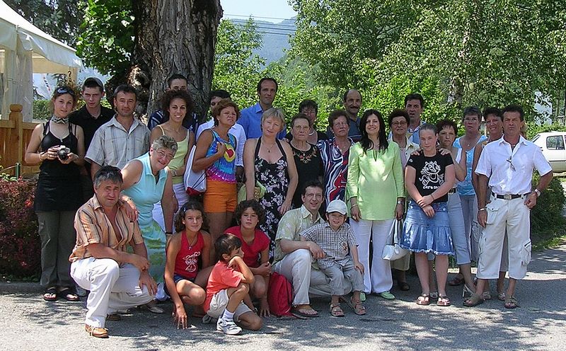 Cousinades Bandiera Lorenzo &agrave; Marlens en 2005