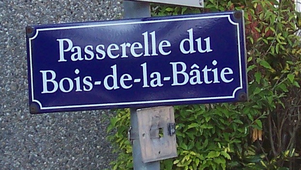 Passerelle de la Bâtie sur l'Arve à Genève