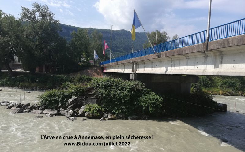 l'arve &agrave; Annemasse