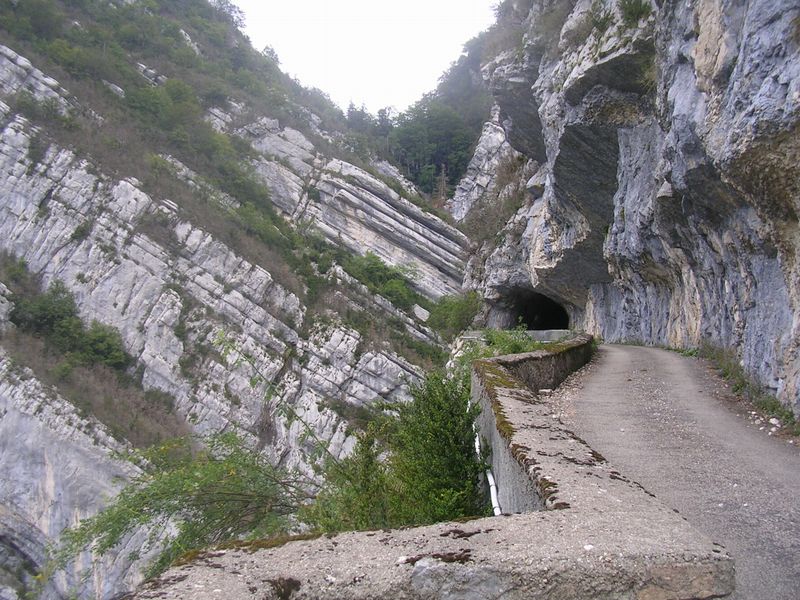 Grimp&eacute;e vers le col de Remeyre en 2005