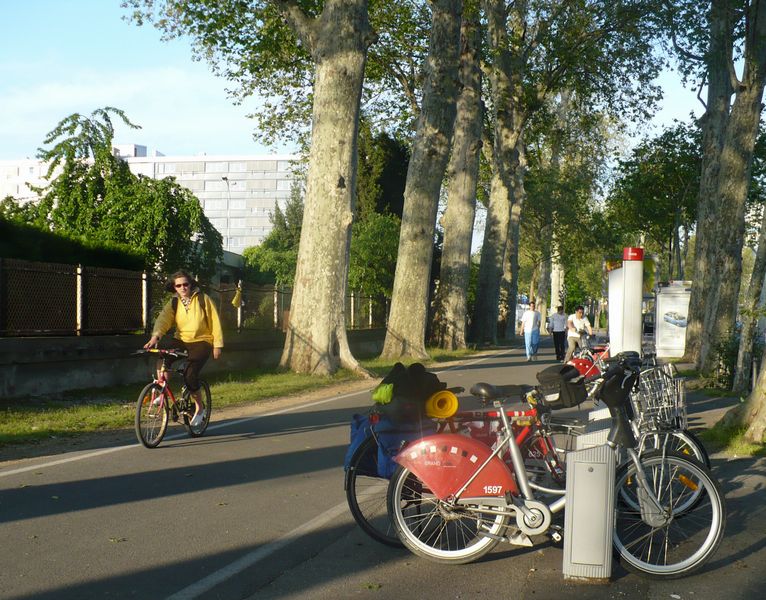 Les V&eacute;lib de Lyon