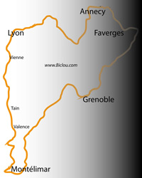 la randonn&eacute;e des fleuves des alpes