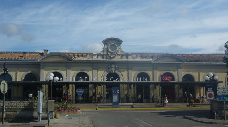 La gare de B&eacute;ziers en 2010