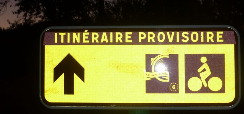Balisage de la Loire &agrave; v&eacute;lo en 2010 du c&ocirc;t&eacute; de st Br&eacute;vin