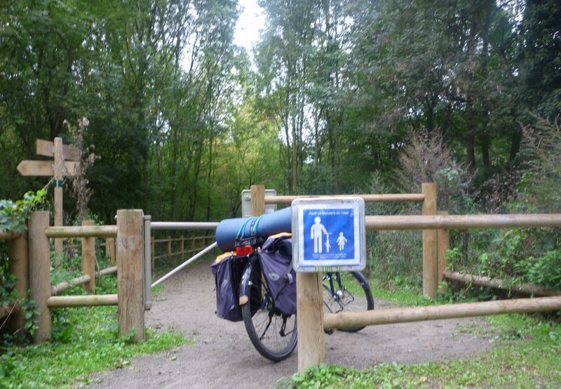 Passage tres difficile avec cette barri&egrave;re &agrave; l'ile au beurre