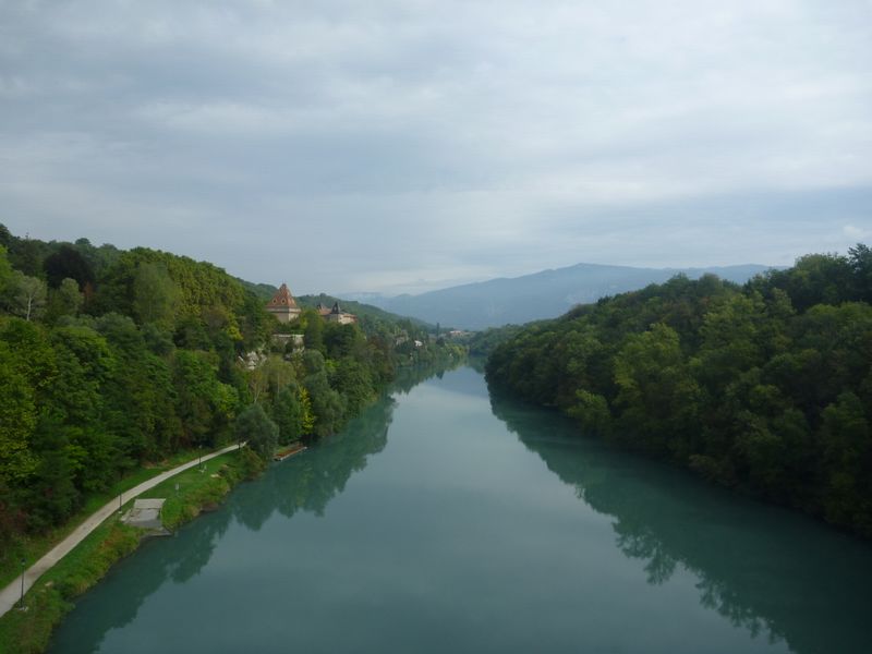 L'isere &agrave; La S&ocirc;ne