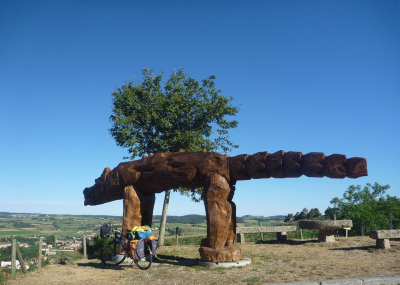 Les b&ecirc;tes du G&eacute;vaudan en 2010 au desus de Saugues