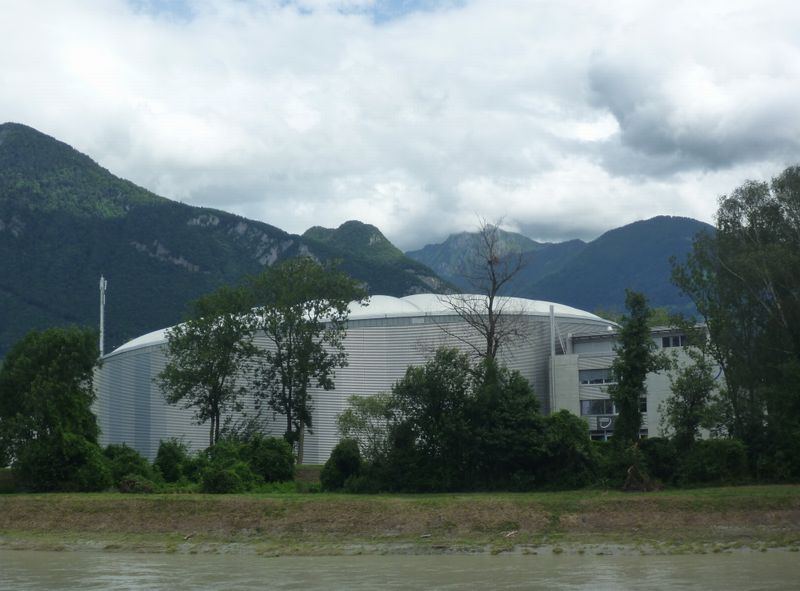 Centre mondial du cyclisme � Aigle en Suisse au bord du Rh�ne en 2011