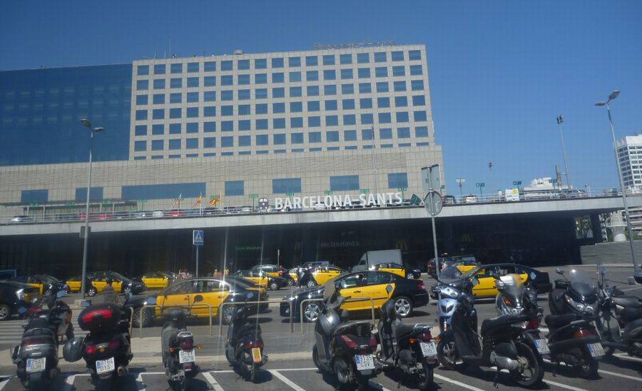 Gare de Sants � Barcelone en 2011