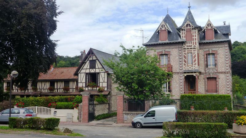 Maison de pierre en Normandie en 2013