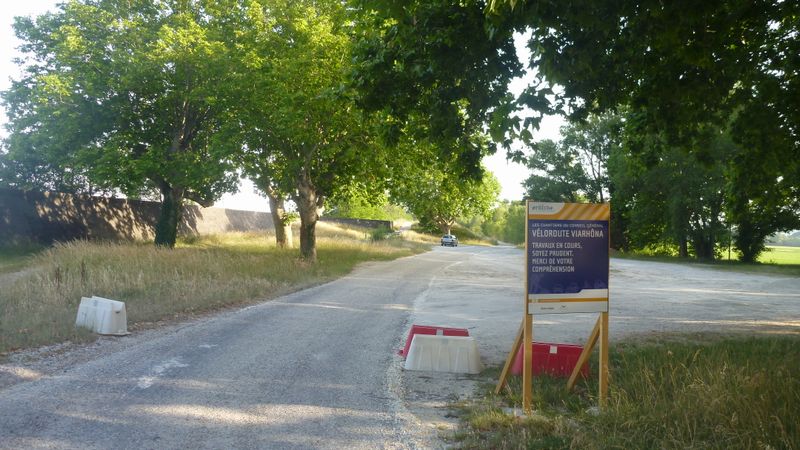 Viarhôna juin 2014 : pont du robinet Barrage de Donzère
