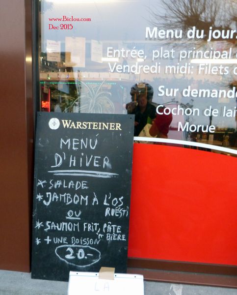 Menus d'Hiver ..