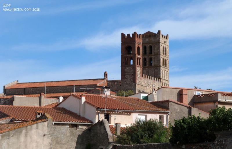 Eglise sainte Eulalie et Julie de  Elne en 2016