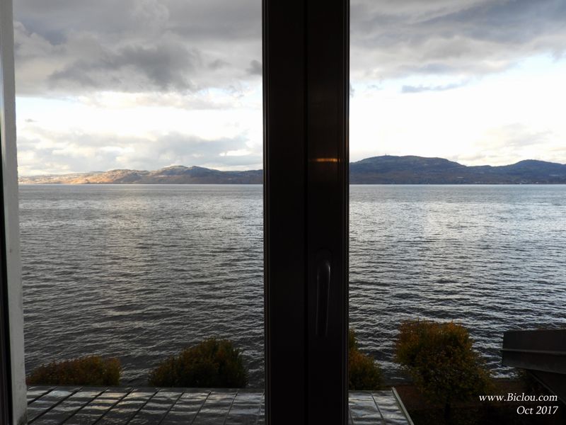 Magnifique vue sur le lac de cette chambre de l'hôtel National