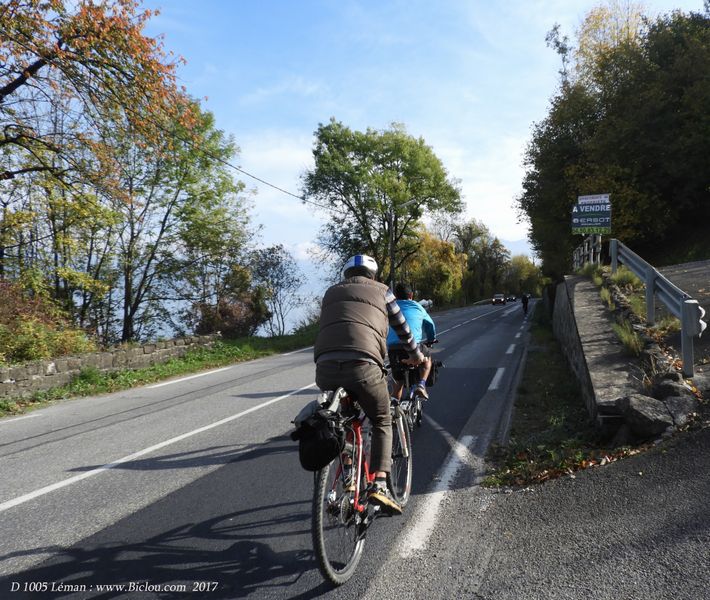 Sur la D1005, Sud Léman, ViaRhôna et Eurovélo17, Ya danger pour les Trangers