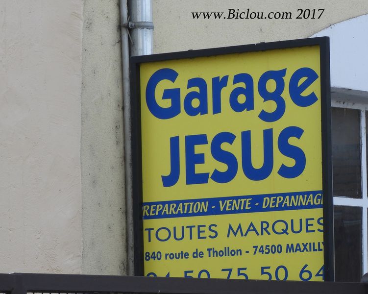 Garage Jèsus à Maxilly