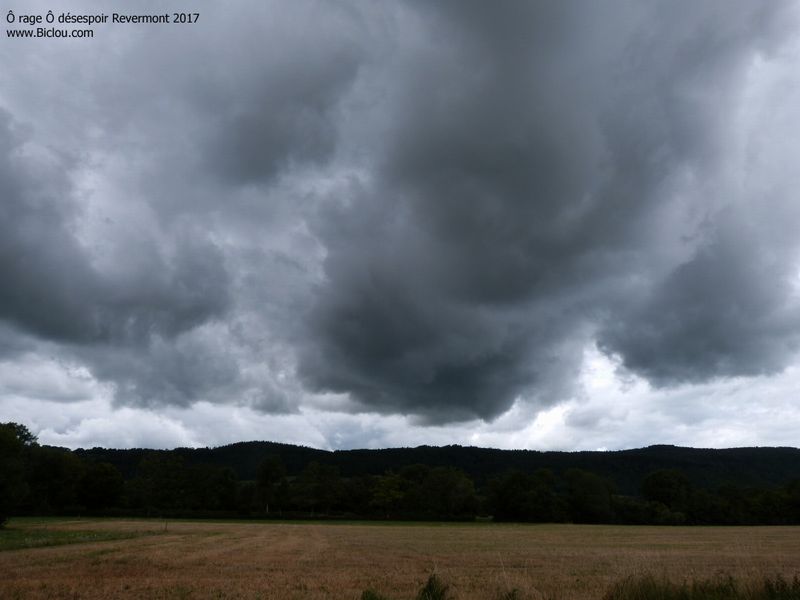Orage sur le Revermont