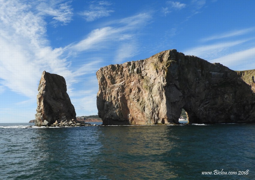 La fameuse roche de Percé