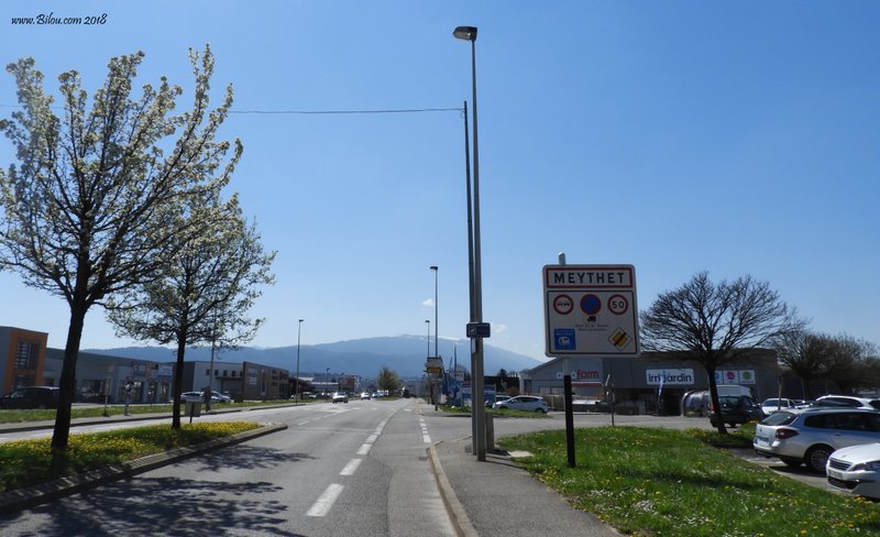 Arrivée à Meythet tout de même ..
