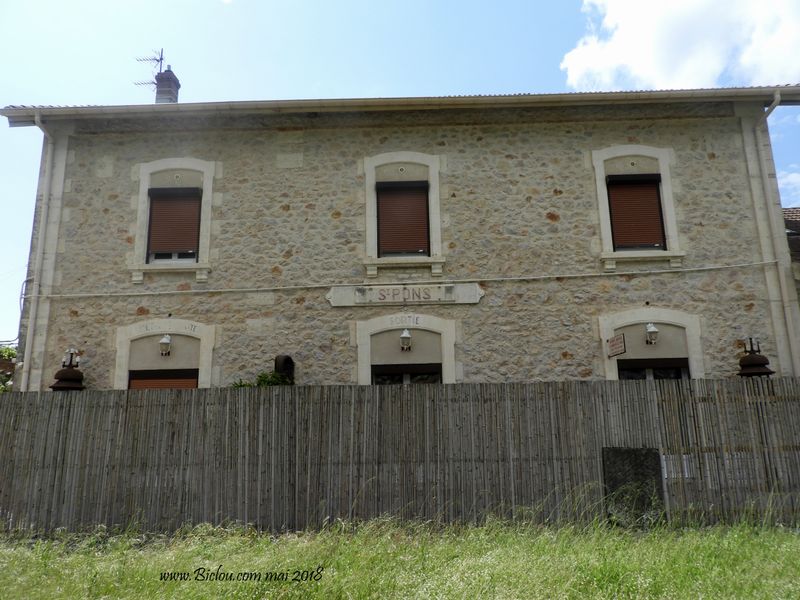 Ancienne gare de saint Pons