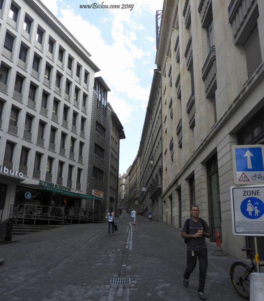 La montée rue de la cité comme dessert final ..