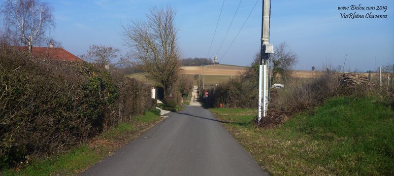 Sur ViaRhôna : La tangeante, comme on peut ..