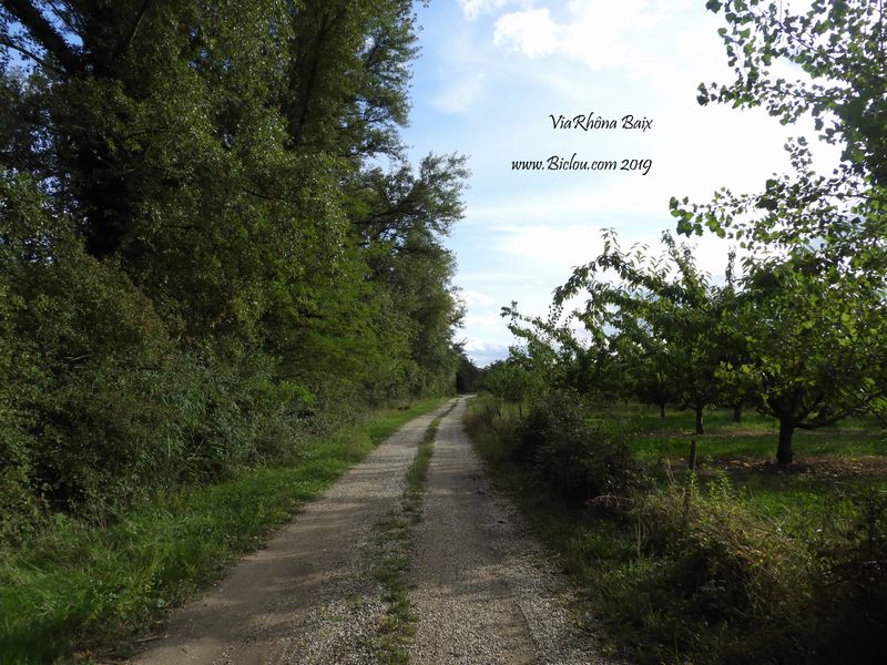 Passage de Viarhôna à Baix
