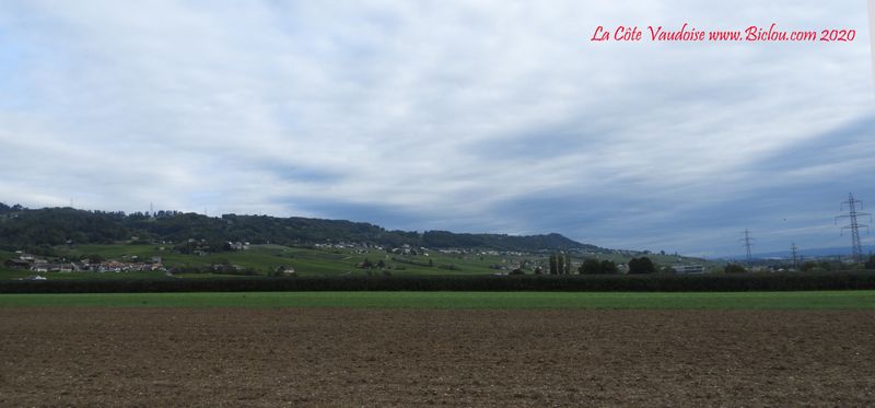 Vu sur la côte Vaudoise