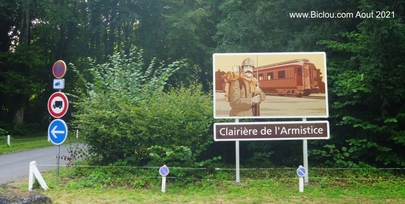 Clairi&egrave;re de l'armistice &agrave; Compi&egrave;gne (2021)