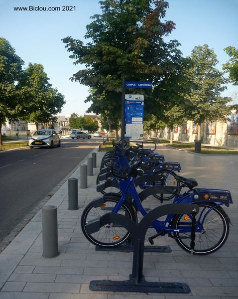 V&eacute;los en libres services &agrave; Troyes