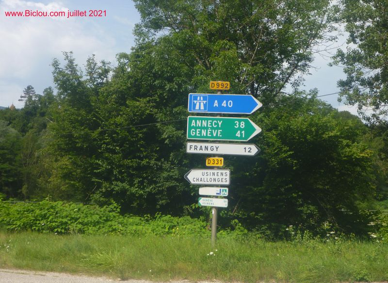 Dans la vall&eacute;e des Usses, nous retrouvons ViaRh&ocirc;na, et ho hisse vers Le Malpas de Clarafond Arcine