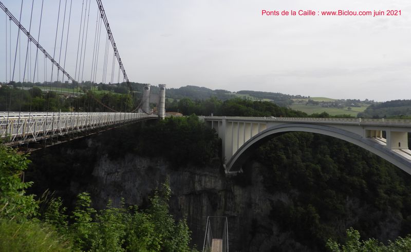 Les Ponts Charles Albert et Caquot ; dits de la Caille