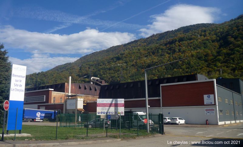 Ya encore des zusines en Is&egrave;re : La preuve : les Usines du Cheylas