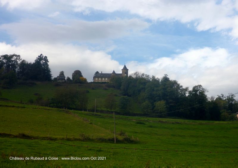 Ch&acirc;teau de Rubaud, &agrave; Coise (Savoie)