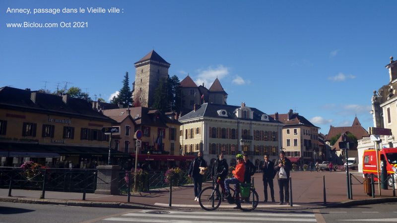 Annecy : Passons dans la vieille ville