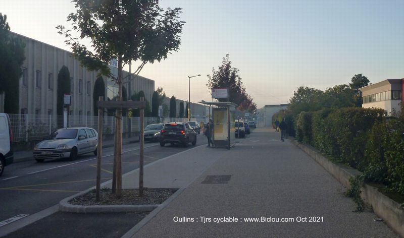 Oullins, am&eacute;nagements cyclables