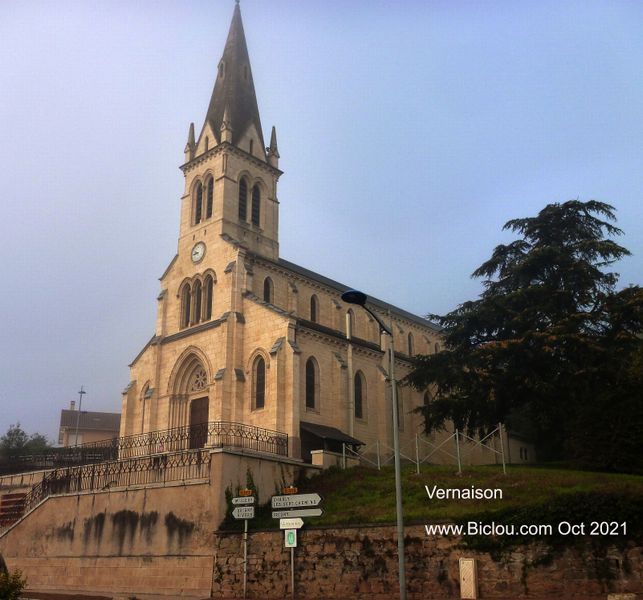 Eglise sainte Blandine du fleuve &agrave; Vernaison