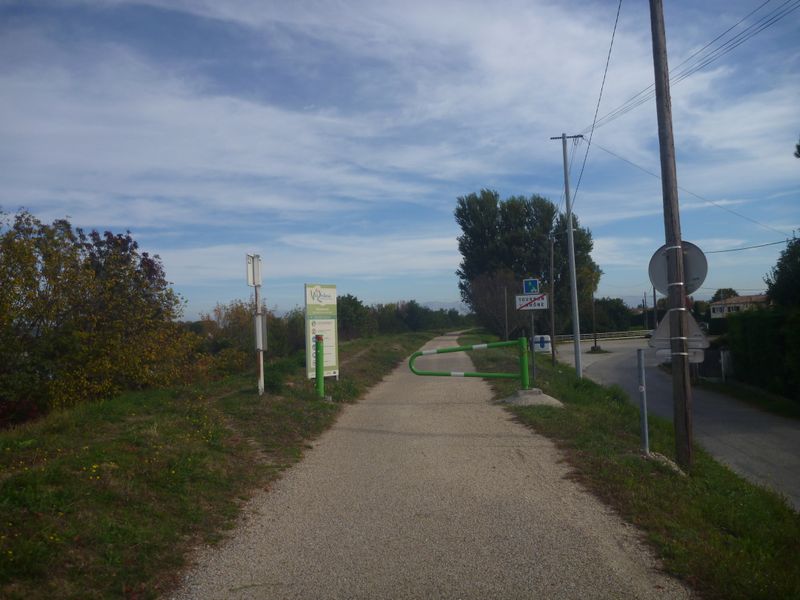 ViaRh&ocirc;na : Nous Zoptons pour la rive Ouest, donc Ard&egrave;che (tr&egrave;s peu balis&eacute;e) : Apr&egrave;s Tournon