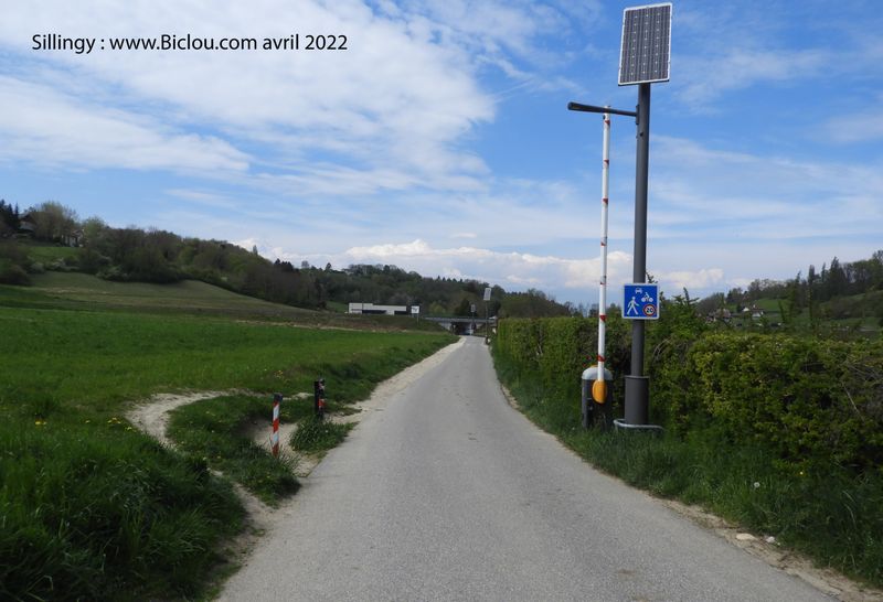 La balme de Sillingy : direction le lac