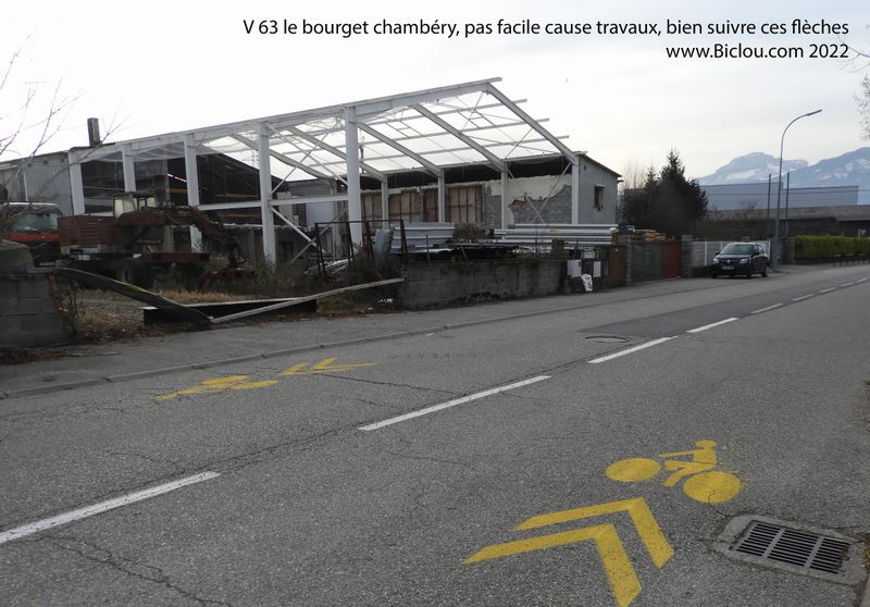 Voie verte V 63 Viviers , vers Chamb&eacute;ry