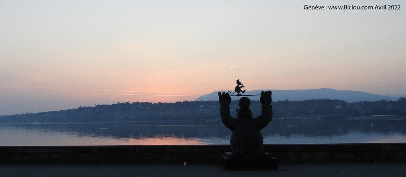 Le chat du L&eacute;man, &agrave; Gen&egrave;ve en avril 2022