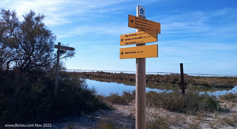 alisage pour randonn&eacute;es , en Camargue