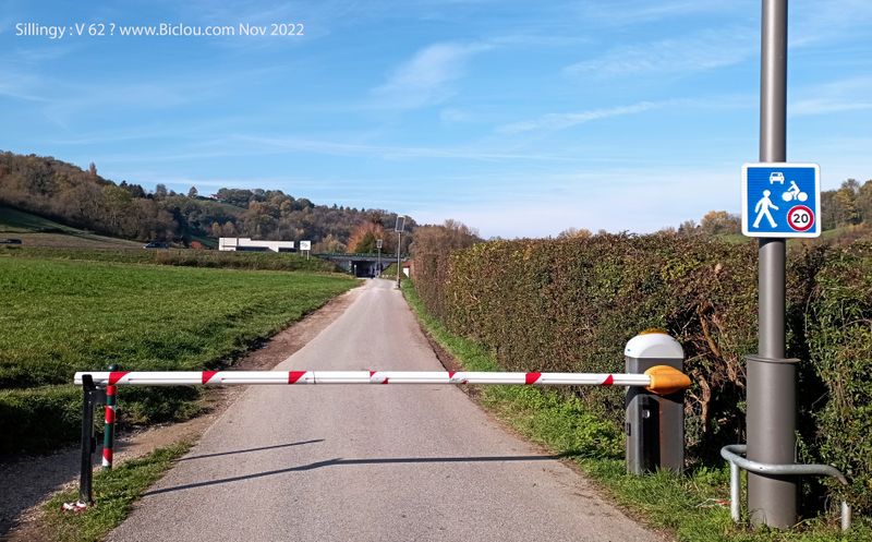 Sillingy Nov 2022 : V&eacute;loroute V62 ?