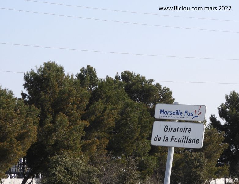 Point de rep&egrave;re : Giratoire de la Feuillane