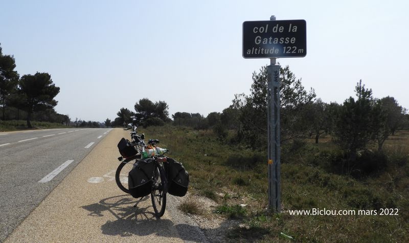 Col de la Gatasse, pas le plus diificile, mais on s'en serait bien pass&eacute; pr&eacute;sentement
