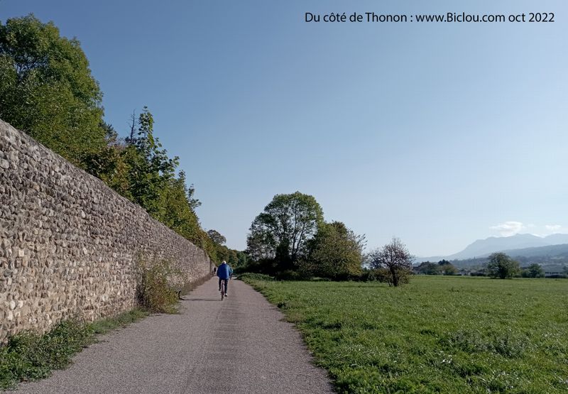 Du cot&eacute; de Thonon, nouveau passage pour le claudio