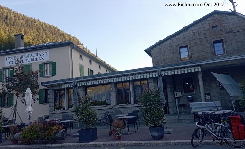 H&ocirc;tel Restaurant bar , du col de la 	Forclaz (Suisse)