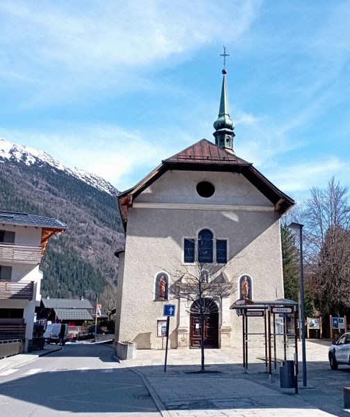 Les Houches : Eglise st jean Baptiste
