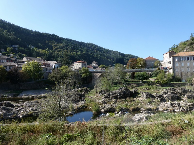 La rivière Eyrieux a un peu soif (octobre 2023)