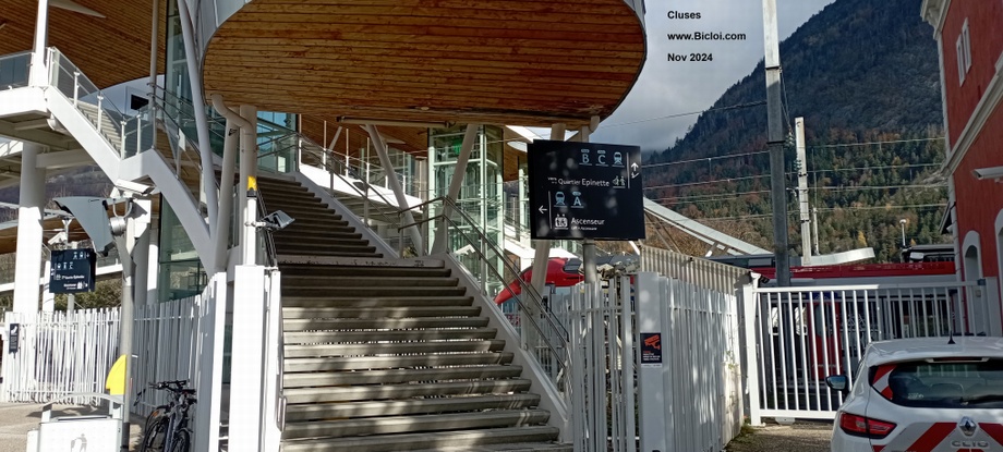 Gare de Cluses : Epinette ! 